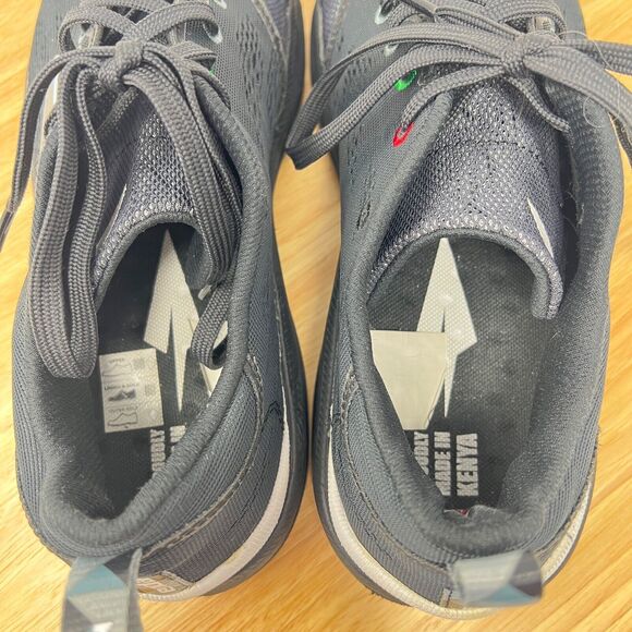 Enda Somali Black Sole Men’s Running Shoes Sz. 8.5 - Picture 7 of 9